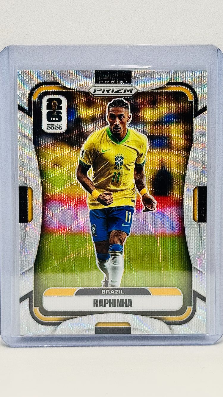 Panini Raphinha - Brasil - Silver Wave - Panini Prizm FIFA World Cup 2026 product image